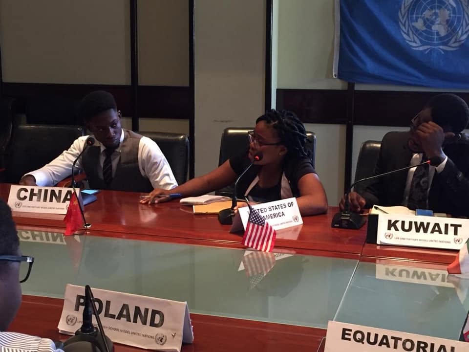 LifeLink Model United Nations, from the page album marked 72nd UNGA.